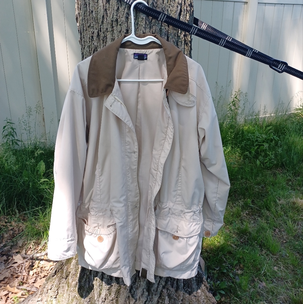 Patagonia trench coat womens size 12